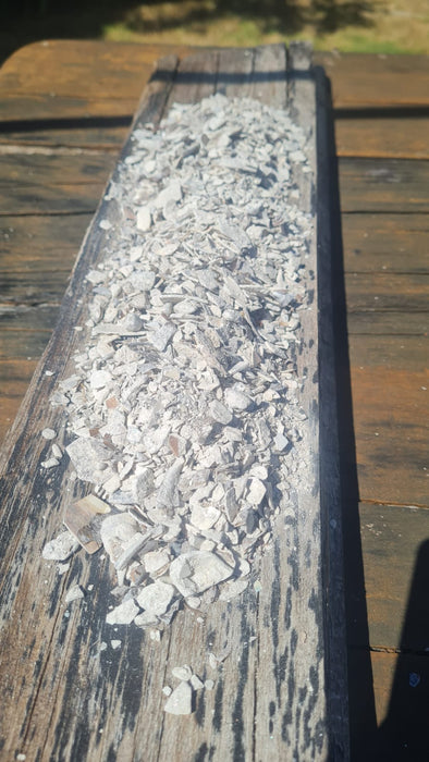 Fine Path Grade Crushed Shell (0-7mm)) 1m3 Bulk Bag