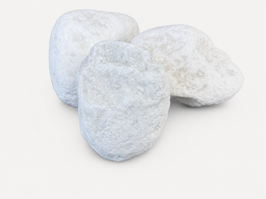 Alpstone White Moon Rock 20kg Bag - 100-200mm Large White Stones