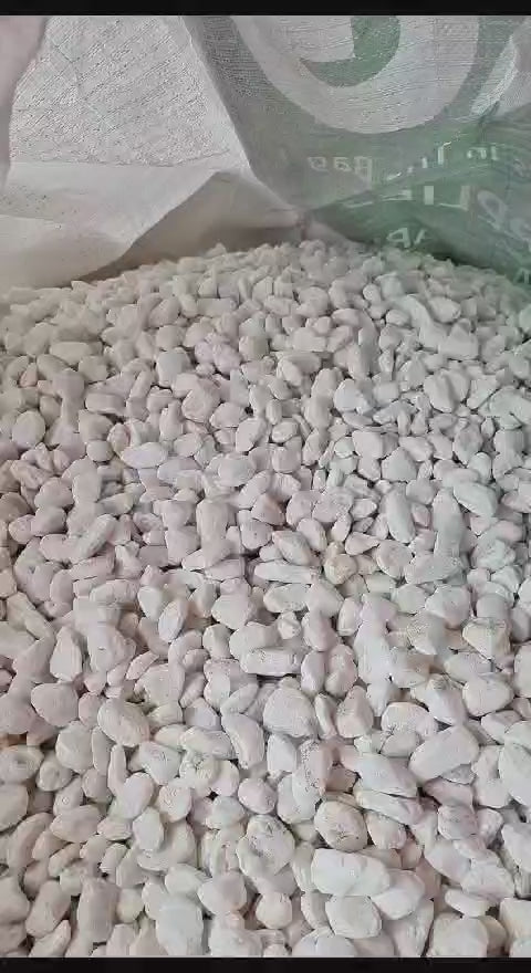 White Pearl Pure White Stones Close Up